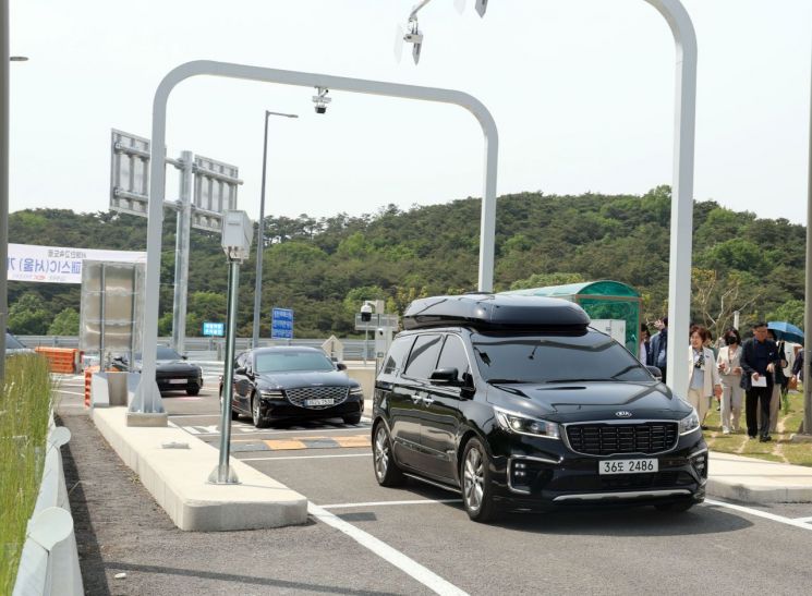 영광 불갑산 하이패스IC(서울)가 최근 개통됐다. 영광군 제공