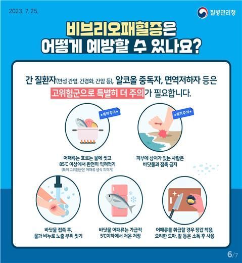 올해 첫 '비브리오패혈증' 발생…어패류 섭취·바닷물 접촉 주의해야