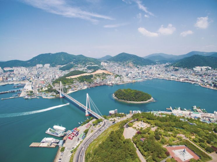 홈쇼핑에 소개될 여수 낭만바다 전경. 전남도 제공