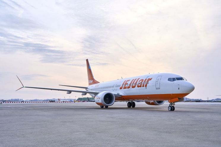 제주항공 B737-8 항공기. 제주항공 제공