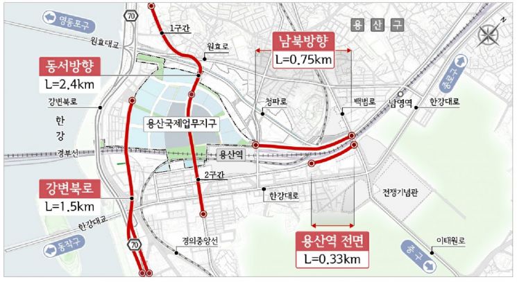 용산국제업무지구 광역 교통 개선 사업 개요. 서울주택도시공사(SH공사)