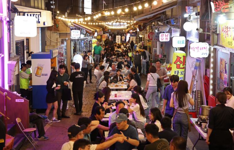 영동전통시장 모습. 강남구 제공.