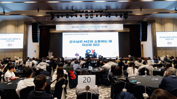합천군 2025년 직원 역량 강화 워크숍 사진