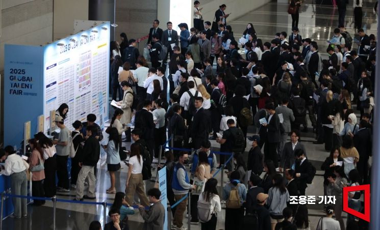 [포토] 인파로 북적이는 글로벌 탤렌트 페어