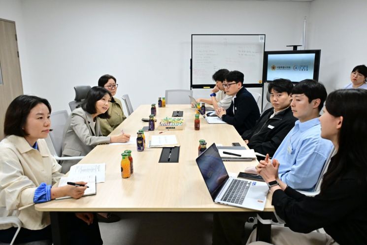 최호정 의장, 서울교통공사 MZ노조 올바른노동조합과 간담회