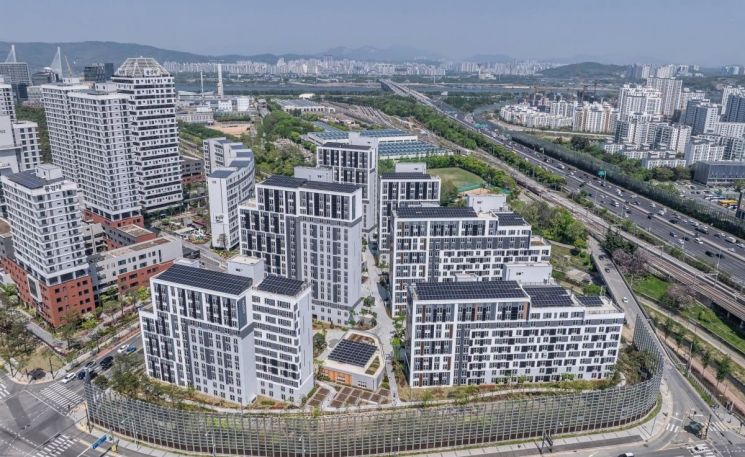 SH공사,'고덕 온빛채' 입주 시작…국내 최초 제로에너지 아파트