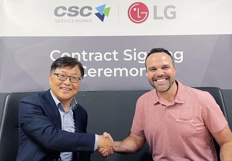 LG Electronics Signs Laundry Machine Supply Contract with North America's Top Laundry Solution Company 'CSC'