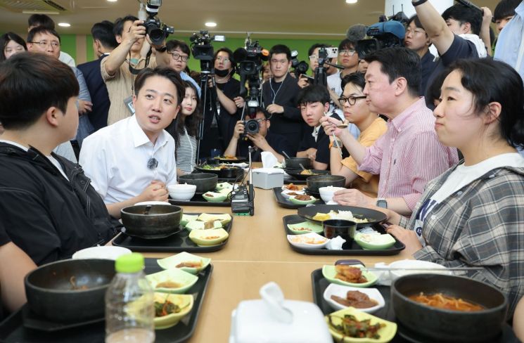 안철수 만난 이준석 "김문수 만날 생각 없어"…단일화 거부 재확인