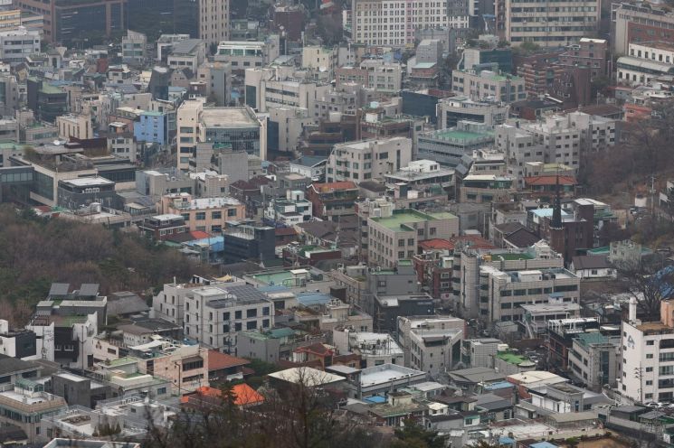 서울 시내 연립·다세대 단지 모습. 연합뉴스