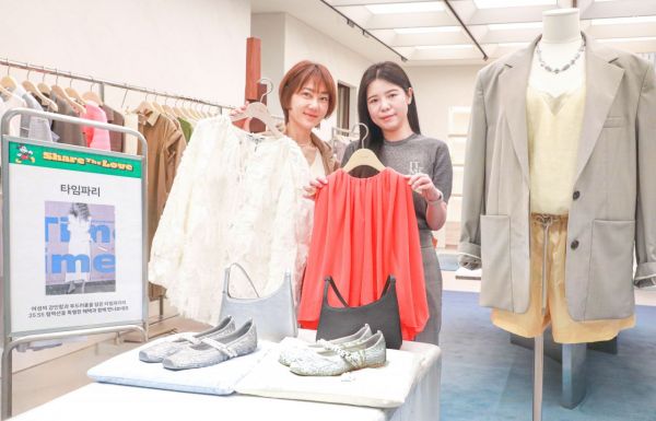 [포토]한섬, '타임 파리' 봄·여름 신제품 출시