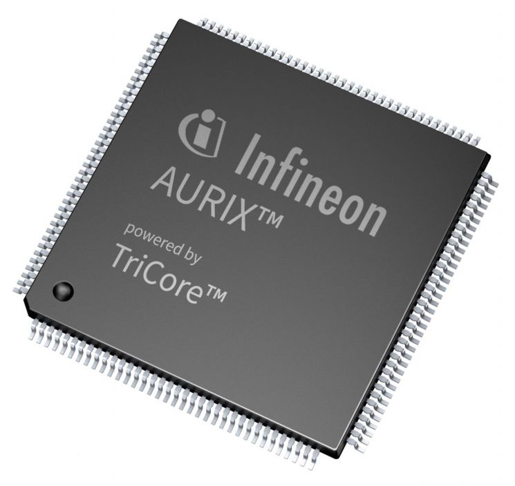 인피니언의 TriCore™를 탑재한 AURIX™. 사진=인피니언