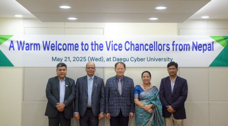 네팔 4개 대학 총장단, 디지털 교육 역량에 감동… 대구사이버대 온라인 교육시스템 체험