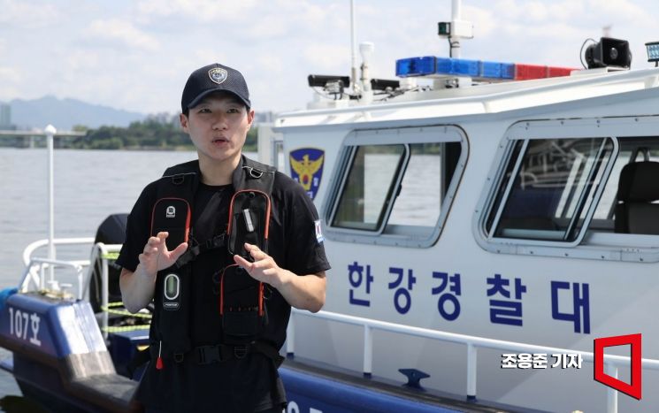 [MZ순경]"소중한 생명을 위해"…한강경찰대의 사투 