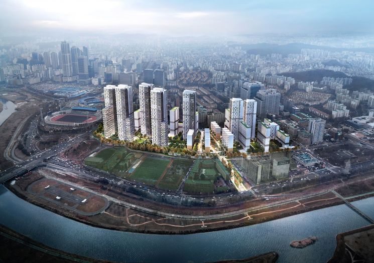 목동아파트 6단지 재건축 조감도. 양천구 제공.