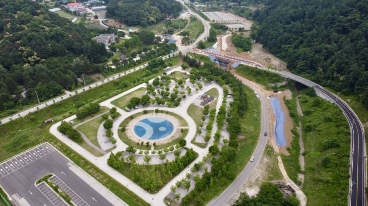 ‘비둘기낭캠핑장' 전경. 포천시 제공