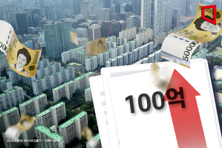 100억 넘는 아파트 올해 벌써 14채… 상위 1% "믿을 건 역시 부동산"