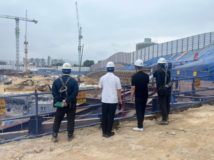 대전교육청, 학교 주변 공사장 집중 안전 점검