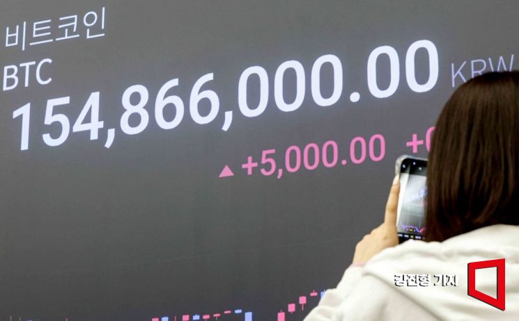 [포토] '천장 없는 비트코인'