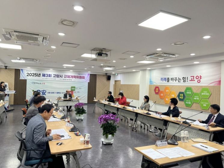 고양시, 지방규제혁신 추진계획 발표…규제 개선 본격화