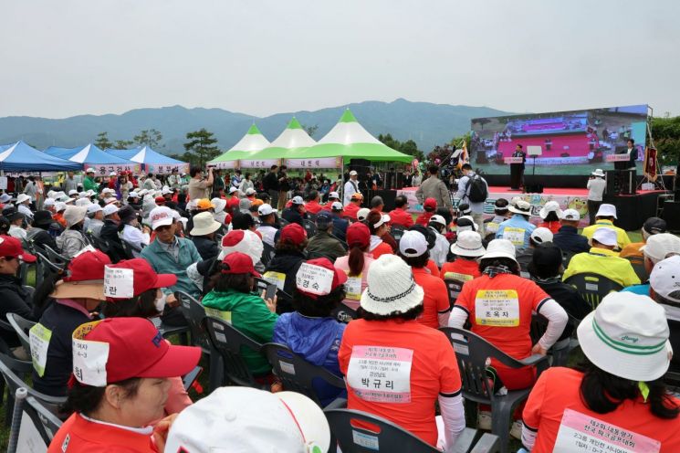 대통령기 전국 파크골프대회. 양산시 제공