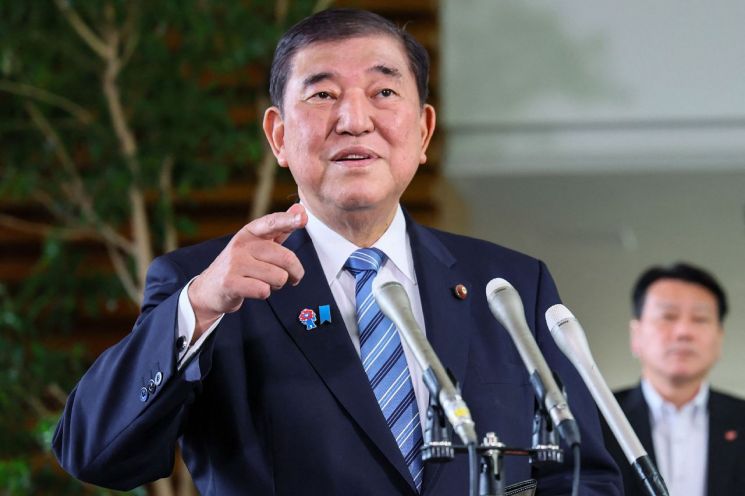 日 이시바 "韓 민주주의 결과…협력 활발해지길"