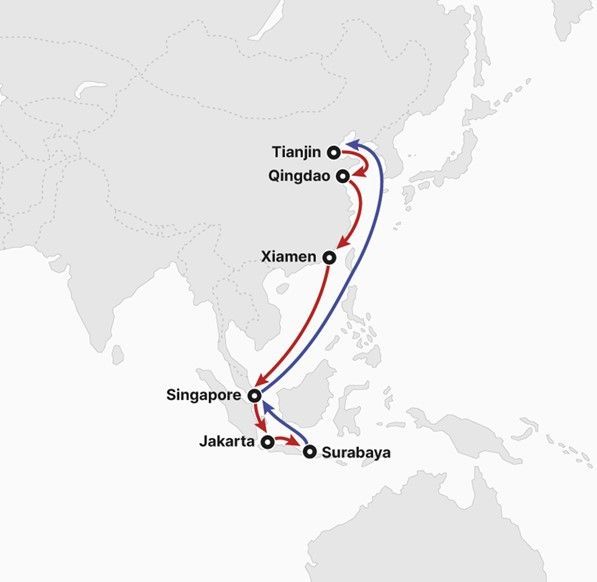 HMM, 북중국~인도네시아 신규 서비스…"원양 항로 연계 시너지"