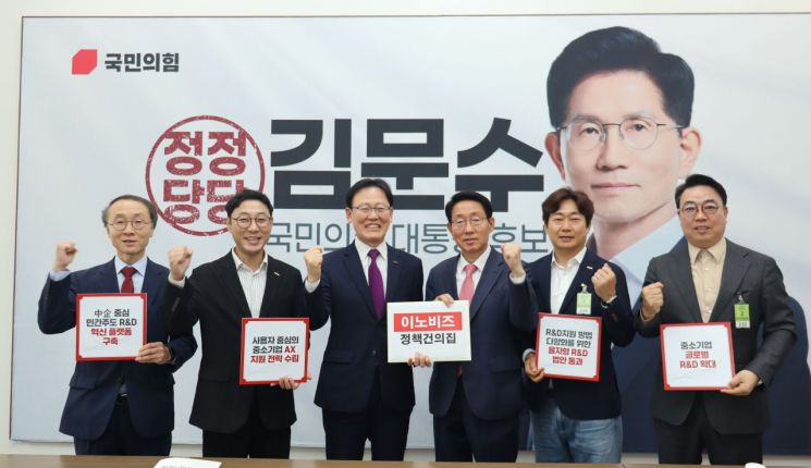 이노비즈협회, 국민의힘에 '이노비즈 정책건의집' 전달