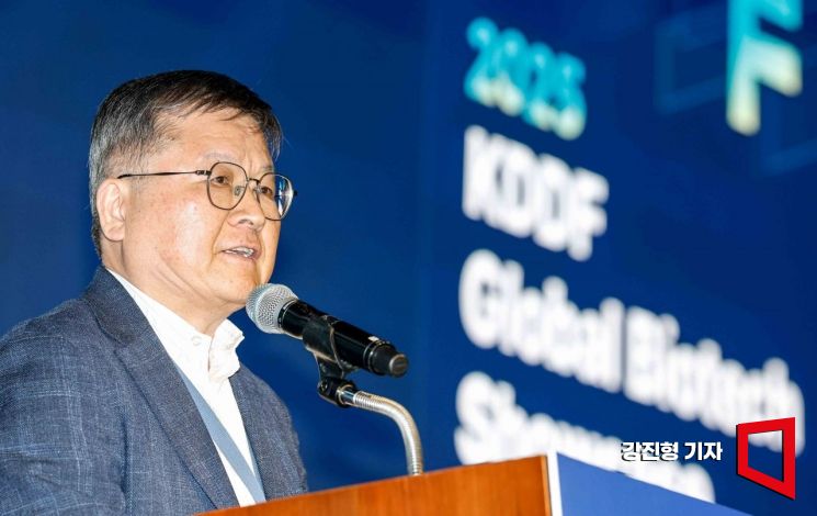 [포토] 개회사하는 박영민 국가신약개발재단 단장