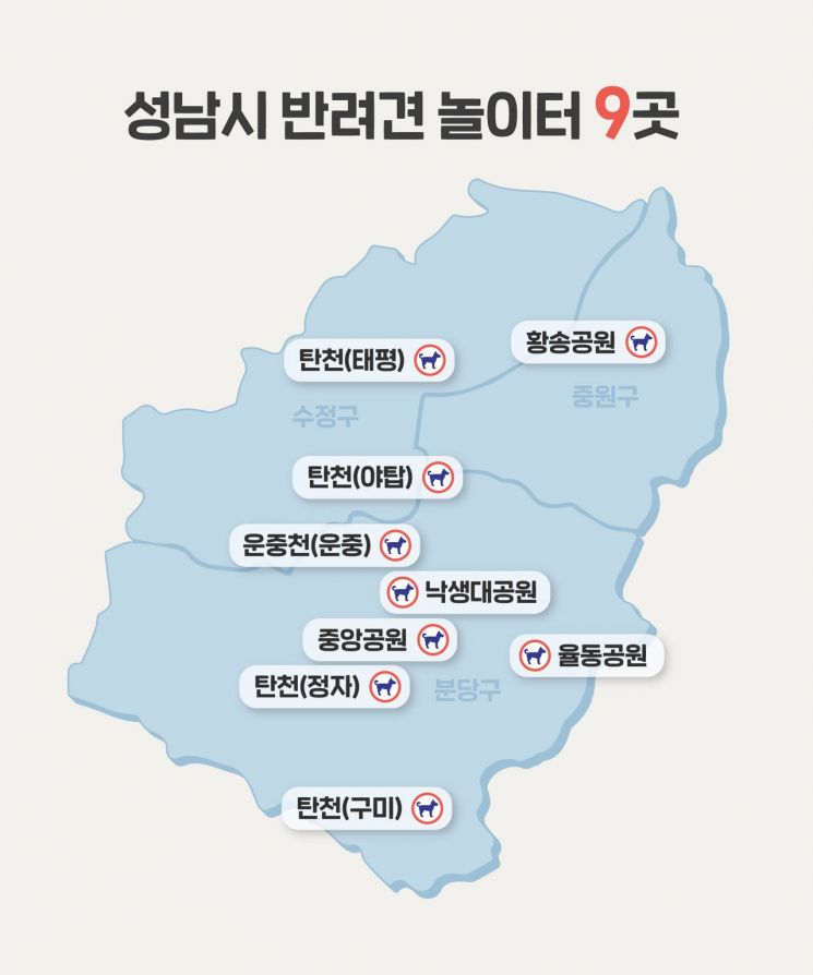 신상진 시장 "낙성대공원 반려견 놀이터 안전·쾌적한 공간될 것"