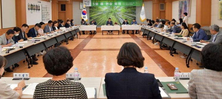 정철원 담양군수, 취임 후 첫 '읍면장 회의'