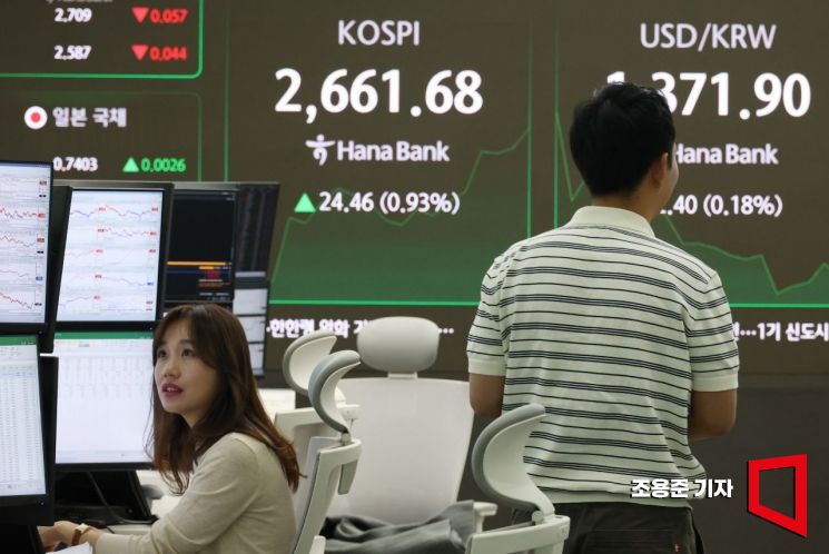 [포토] 미 증시 상승에 코스피도 상승 출발