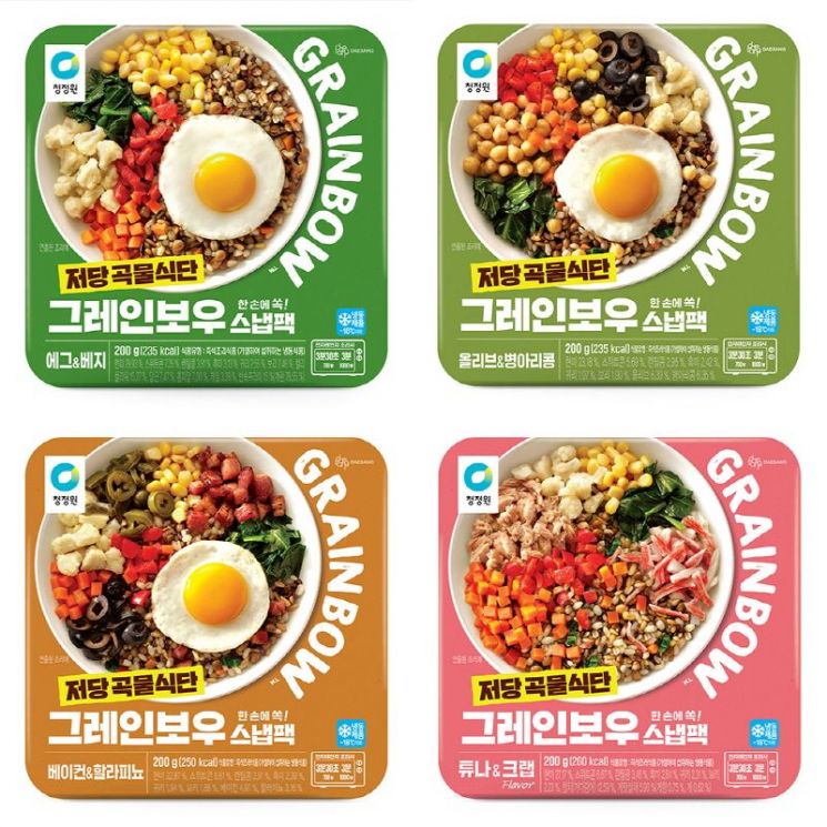 "맛과 영양 챙긴 도시락"… 대상 청정원의 '그레인보우'