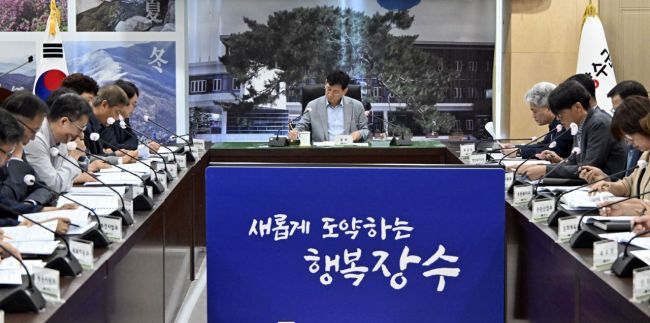 최훈식 장수군수 "국민의 소중한 권리, 투표하세요"