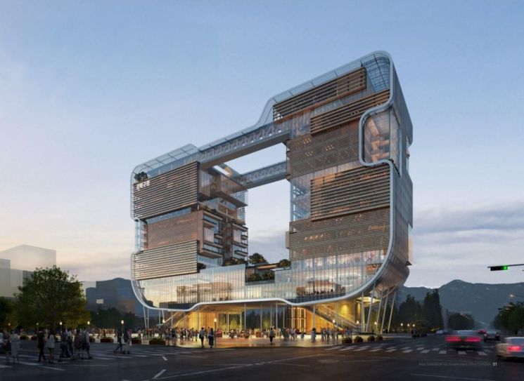 강북구 신청사 조감도. 강북구 제공.