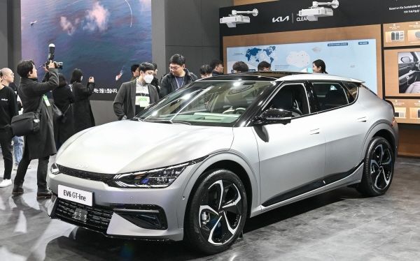 2024년 ‘EV 트렌드 코리아’ 전시장 전경