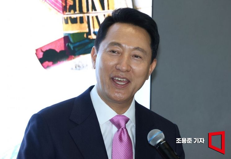 오세훈 서울시장이 29일 서울 도봉구에서 열린 서울시립사진미술관 개관식에 참석, 축사를 하고 있다. 2025.5.29 조용준 기자