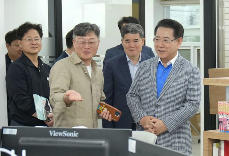 김영록 지사, 순천 글로벌 애니메이션 특화도시 육성