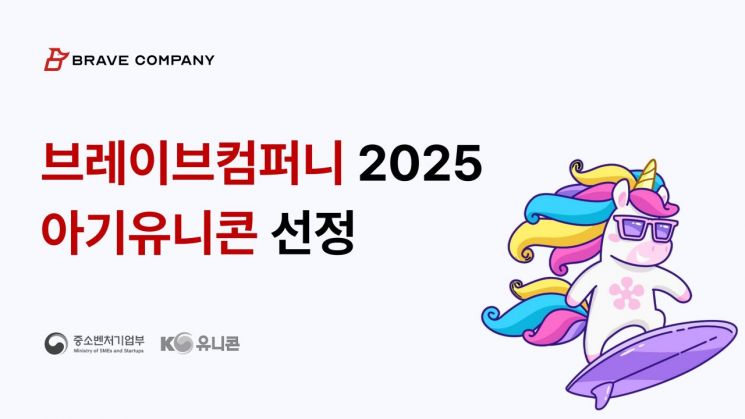 크리에이터 브랜드커머스 솔루션 전문 '브레이브컴퍼니', 중기부 '아기유니콘' 선정