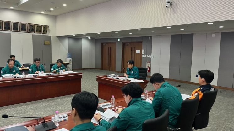 충남도, 여름철 풍수해 대비 도상훈련 실시