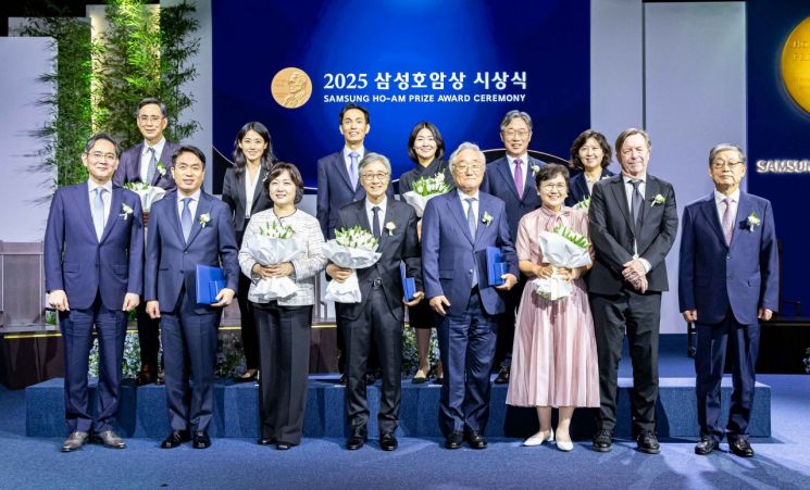 4년째 호암상 챙긴 이재용…'인재제일' 철학 계승(종합)