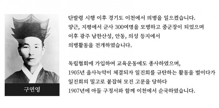 경기도, 의병의날 기려 '올해 독립운동가 80인' 중 21명 공개