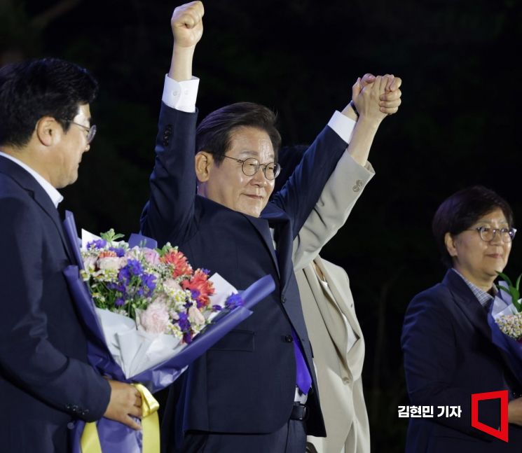 [속보]90% 개표…이재명 48.44%·김문수 42.59%·이준석 7.9%