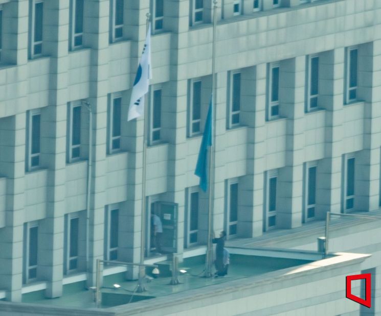 텅 빈 舊대통령실, 국방부 복귀는 아직