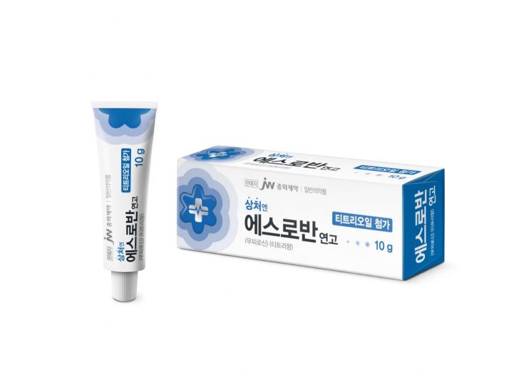JW중외제약, 피부 진정 성분 더한 '에스로반 연고' 신제품 출시