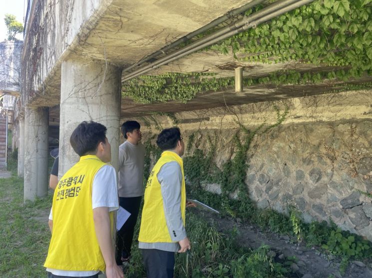 광주시, 우기 대비 재난취약시설 330곳 안전점검