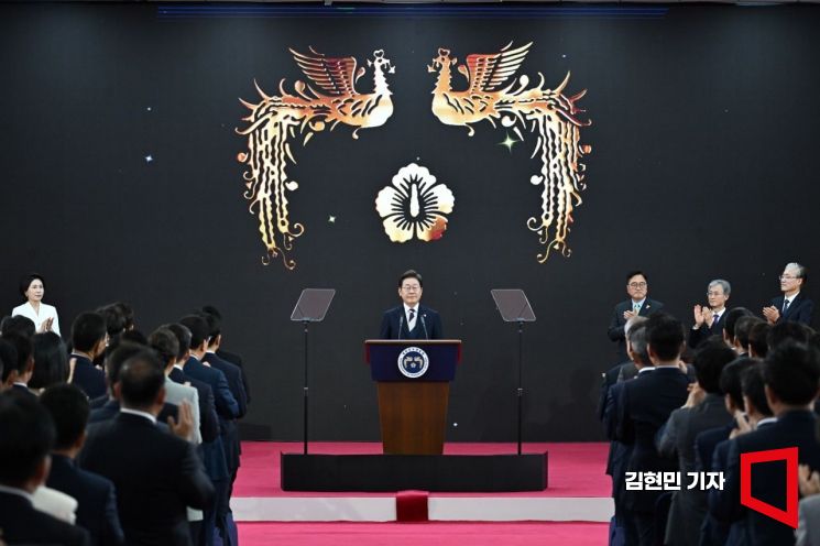 [포토] 이재명 대통령 "모두의 대통령 되겠다"