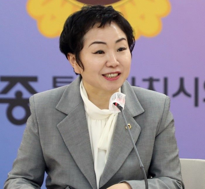 국민의힘 소속 홍나영 세종시의원