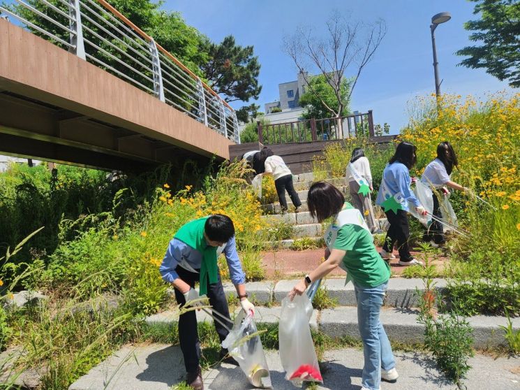 충남평생교육원, 환경의 날 맞아 '프로깅' 행사