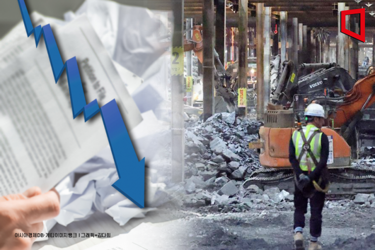 건설사 느끼는 체감경기 더욱 악화…부정 전망도 '여전'