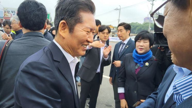 광주·전남 골목 돌던 정청래 의원 다시 온다